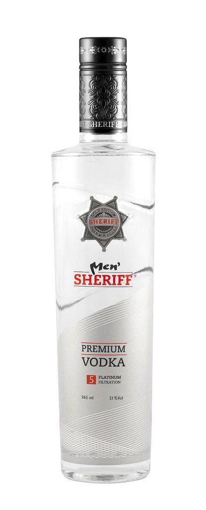 WI.V- Men's Sheriff Premium Vodka 30% V 565ml ( Bottle )