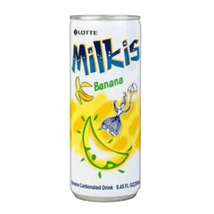 BW.J- Banana Flavor Milk Soda Milkis 250ml T3