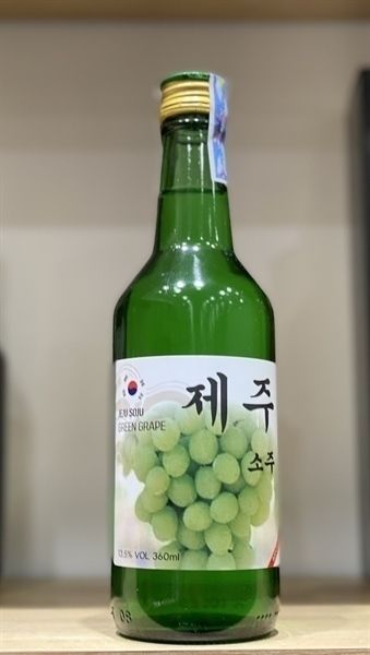 WI.KJ- Jeju Green Grape Soju 13.5% 360ml T11