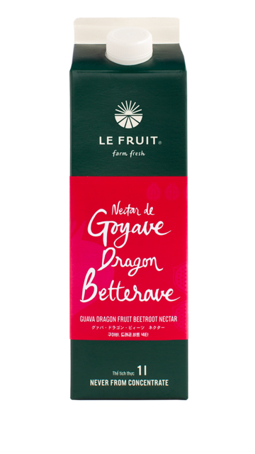 BW.J- Beefroot Guava Drragon Fruit Nectar Le Fruit 1L T1