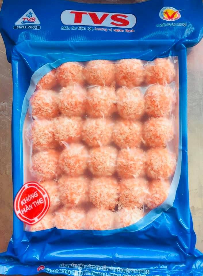 PF- Cá viên sốt Mayonnaise Tân Việt Sin - Fish Ball TVS 430g ( pack )