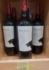 WI.R-Rượu. Red Wine Cabernet Sauvignon San Jose 2019 750ml
