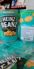 VET-Đồ hộp. Baked Beans Tomato Sauce 57 Heinz 415g