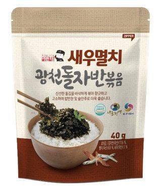 SN- Seaweed Mixed With Shrimp And Anchovy Rice Captain Lee 40g T7