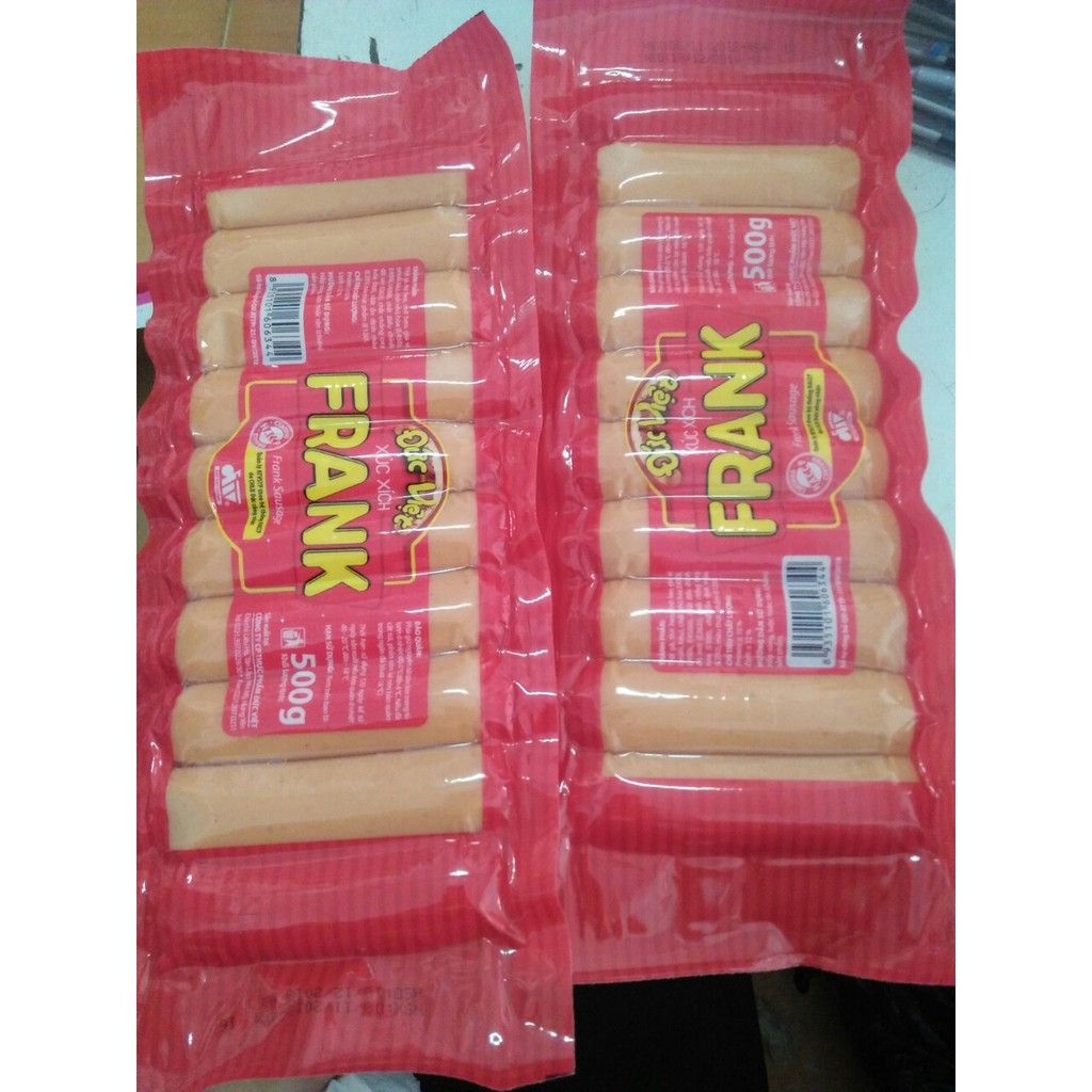 ME.SS- Xúc xích Frank Đức Việt 500g - Frank Sausage Đức Việt 500g ( pack )