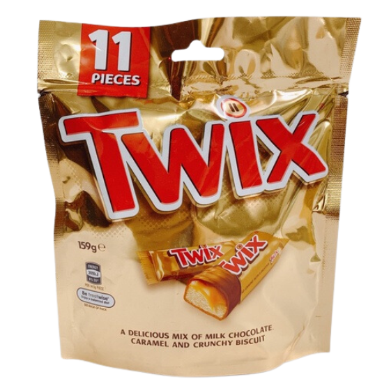 CH- Caramel & Crunchy Biscuit Twix 159g