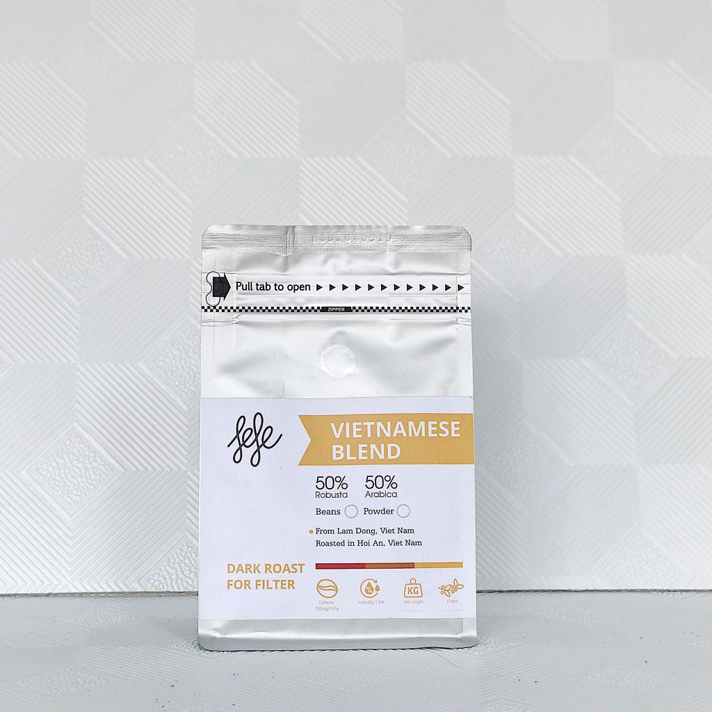 CF-Coffee 50% Robusta Powder Vietnamese Bend Fefe 250g (Pack)