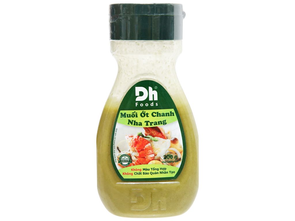 SS- Muối ớt chanh xanh Nha Trang DH Food 200g - Lemon Green Chili Sauce DH Food 200g