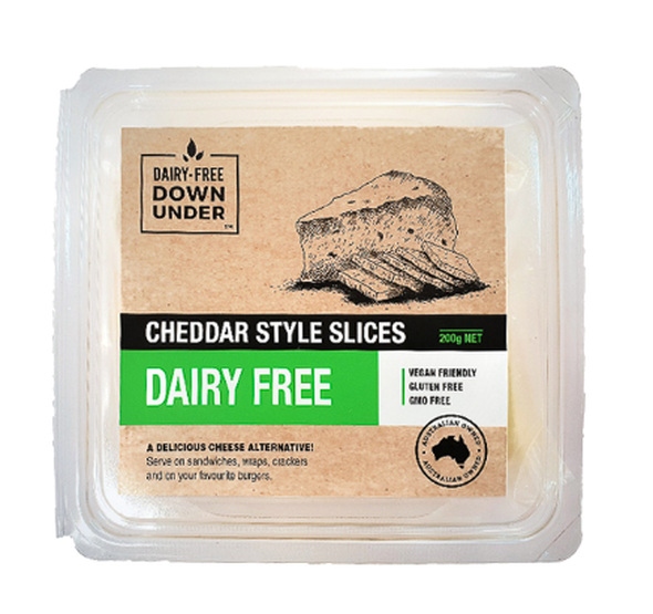 DA.C- Cheddar Style Slices Dairy Free 200g ( Box )