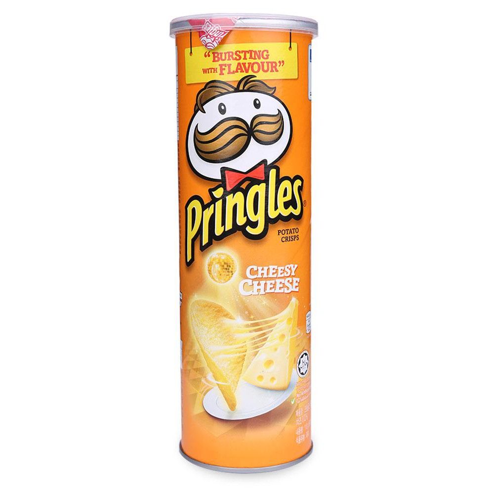 PC.S- Bánh khoai tây vị phô mai Pringles 110g - Cheesy Cheese Potato Crisps (Pack)