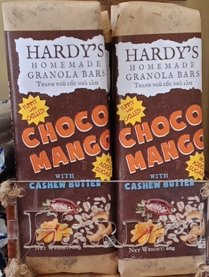 CH-Choco Mango With Cashew Butter Hardy's 60g (Bar)