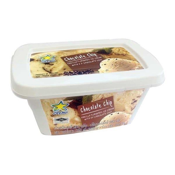 IC- Chocolate Chip Cremo Ice Cream 450g ( Box ) - only sale in Nha Trang