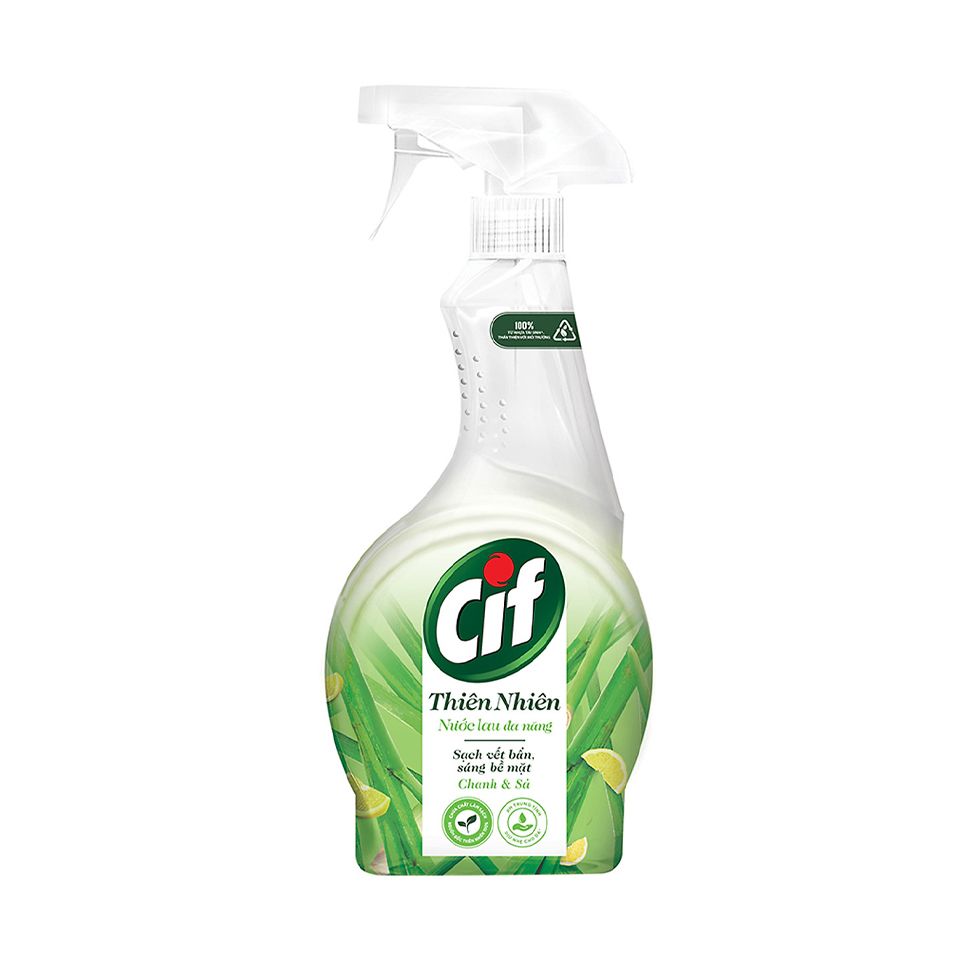 PU.H- Cif xịt đa năng thiên nhiên 500ml - Multi Purpose Spray Cif 500ml ( Bottle )