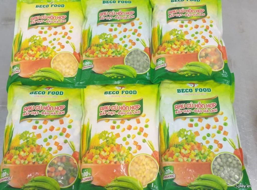 VEF- Rau củ đông lạnh - Frozen Vegetable Beco 1Kg ( kg )