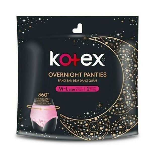 PU- Tampon Kotex Overnight Panties size M-L T2