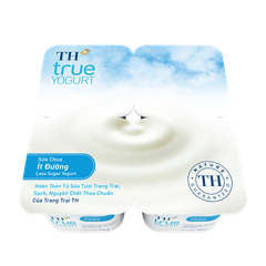 DY-Sữa chua. Less Sugar Yogurt TH True 100g ecp