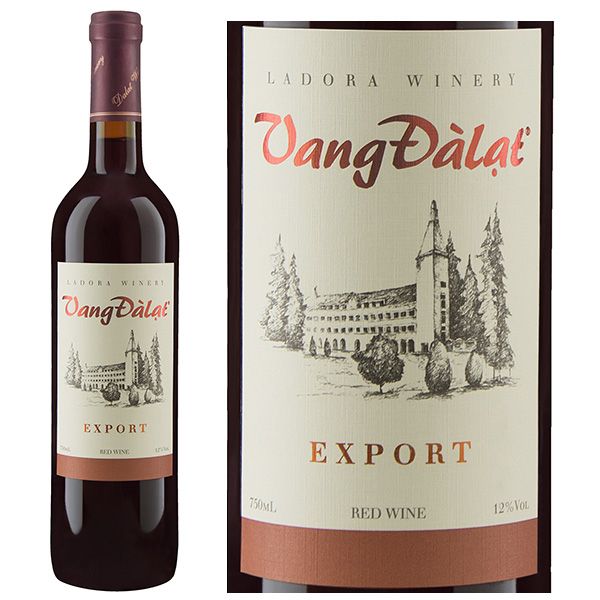 WI.R- Red Export Wine Đà Lạt 750ml ( Bottle )