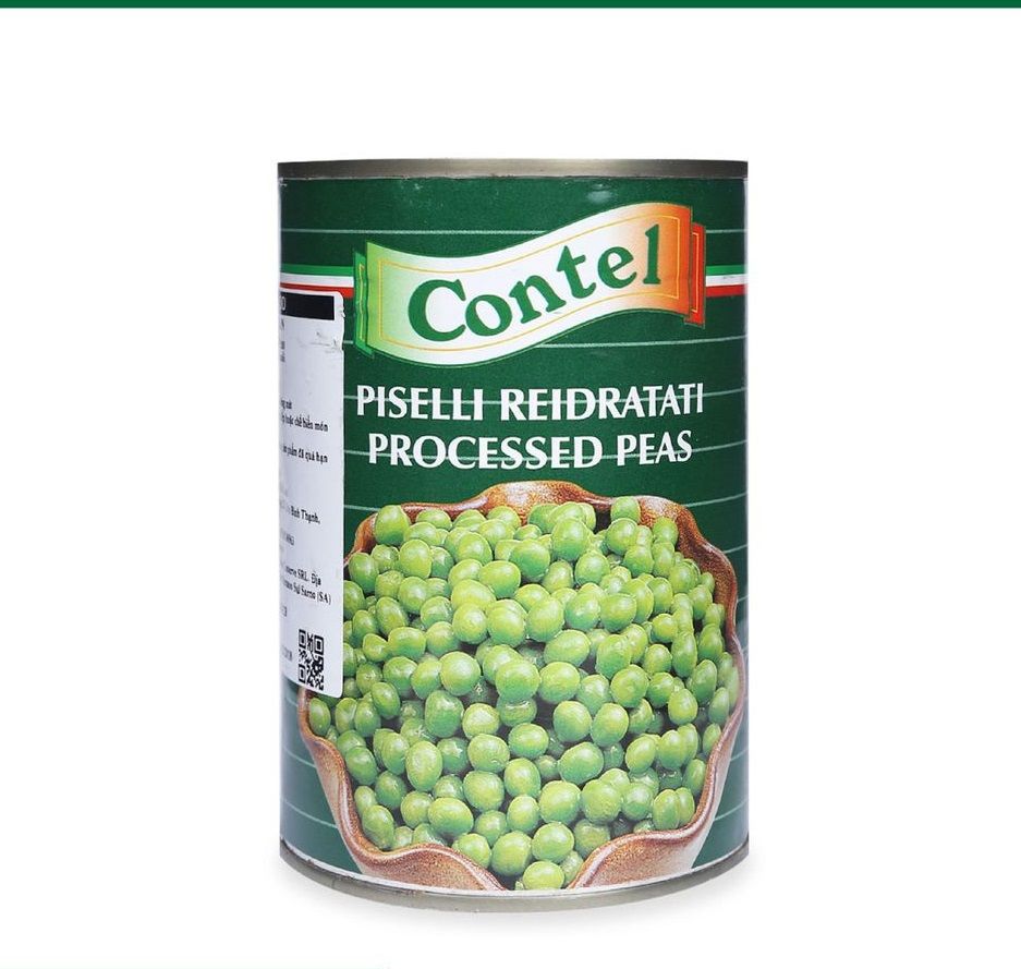 VET- Đậu Hà Lan Contel 400g - Green Peas ( Tin )