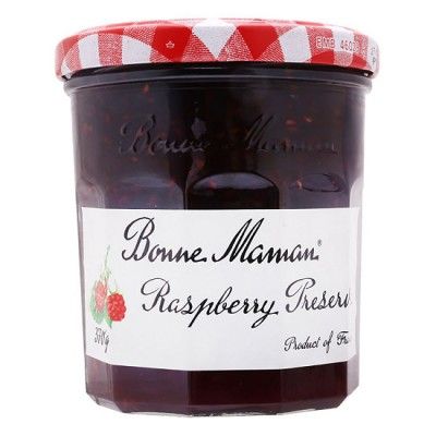 JA- Mứt mâm xôi Bonne Maman 370g - Raspberry Spread Bonne Maman 370g ( Jar )