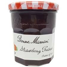 JA- Mứt dâu Bone Maman 370g - Strawberry Spread Bonne Maman 370g ( Jar )