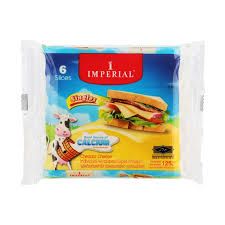 DA.C- Pho mai 6 lát 125g - Cheese 6 Slices Imperial 125g ( pack )