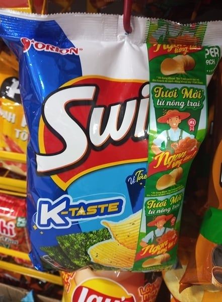 SN- Seaweed Korean Flavor Potato Snack Swing 50g T5