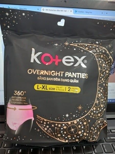 PU-Tiêu dùng. Tampon Night Kotex Size L-XL