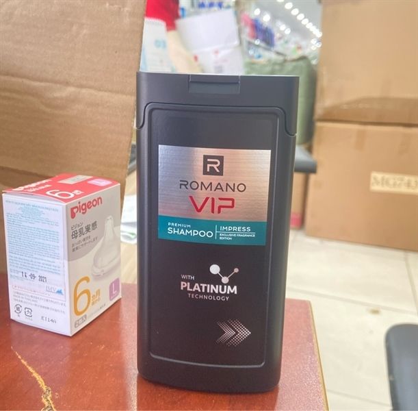 Shampoo Romano Vip Impress 180g - Moonmilk – MOONMILK - PREMIUM ...