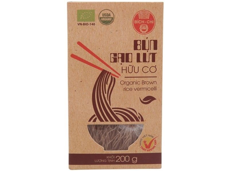 GR.NO- Organic Brown Rice Vermicelli 200g