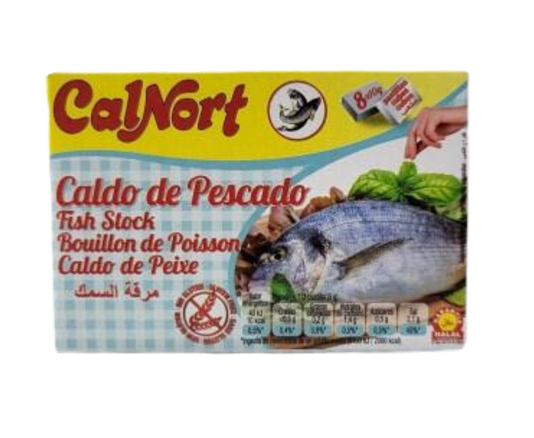 SD- Fish Stocks Bouillon 8 cubes Calnort 80g T9