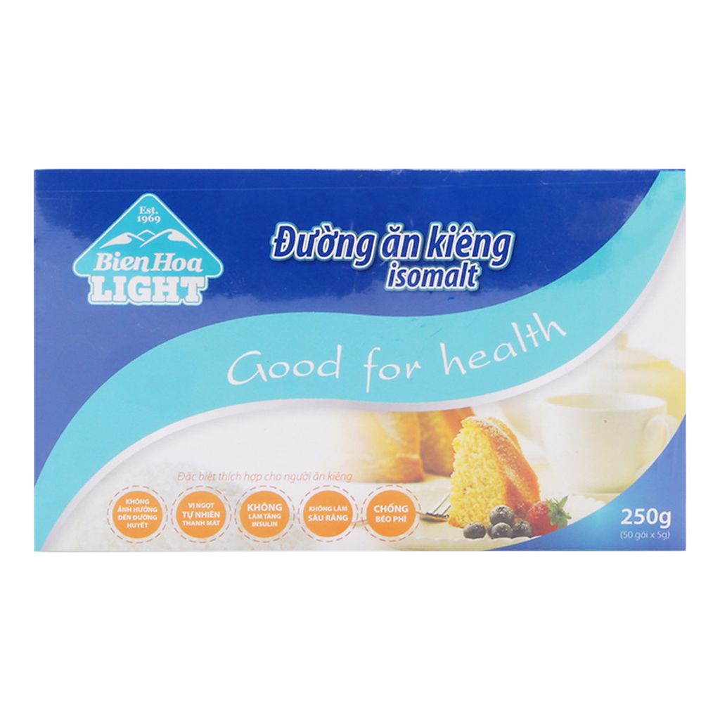 SD- Đường ăn kiêng Biên Hòa 250g - Diet Sugar Isomalt  ( pack )