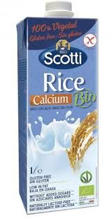 DA.M.N- Sữa gạo Canxi 1L - Rice Calcium Riso Scotti 1L ( box )