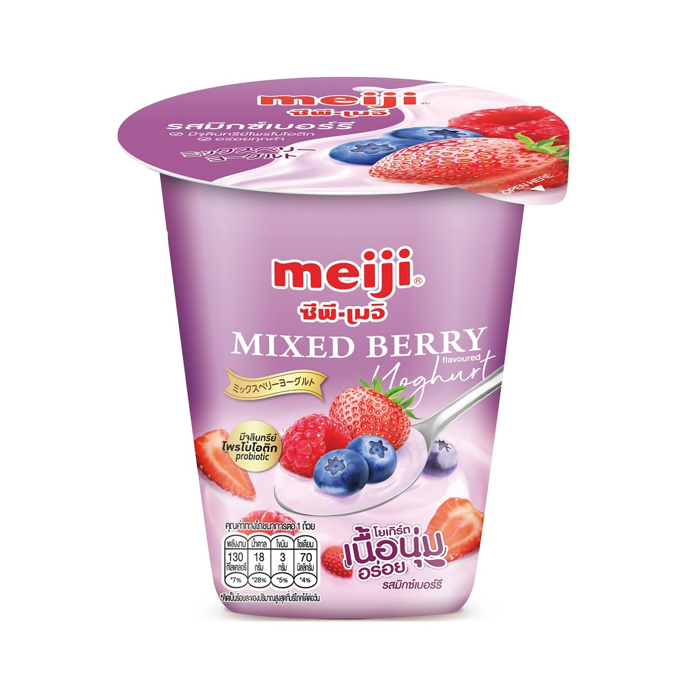 DY- Mixed Berry Flavor Yogurt Meiji 135g