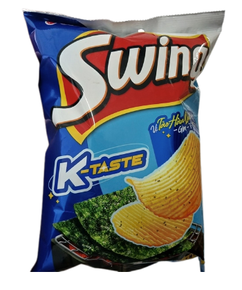 SN- Korean Seaweed Flavor Potato Snack Swing 30g T7