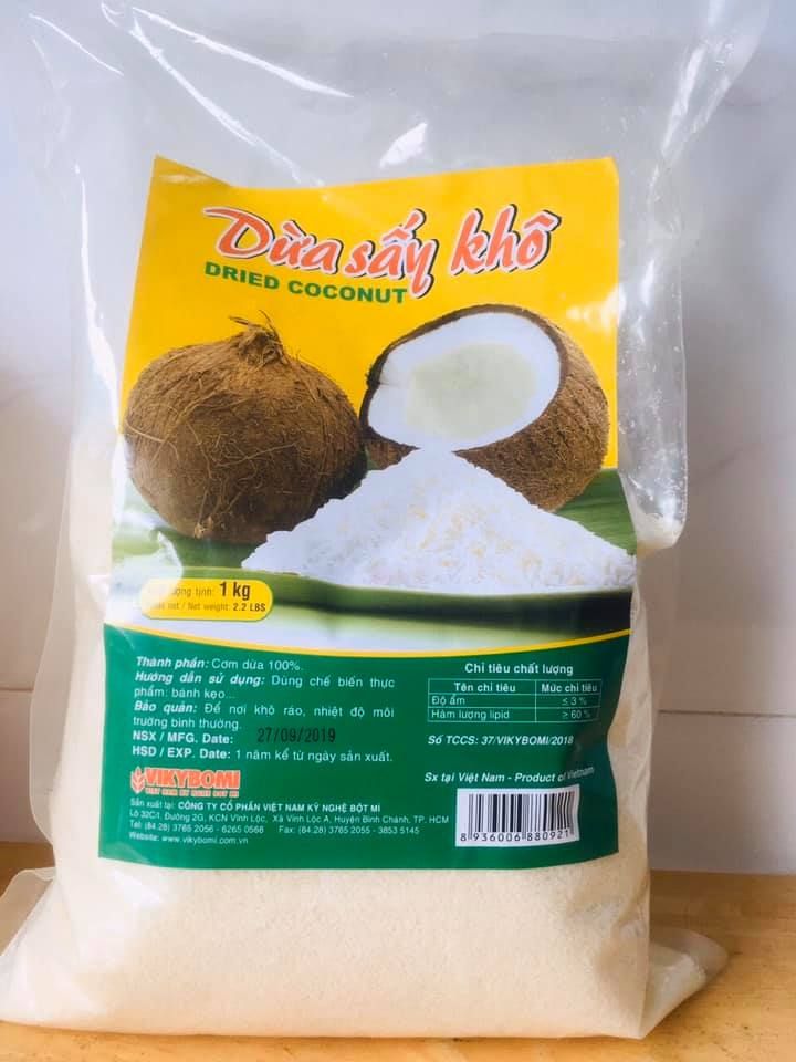 FRD- Dried Coconut VikyBomi 1kg ( Kg )