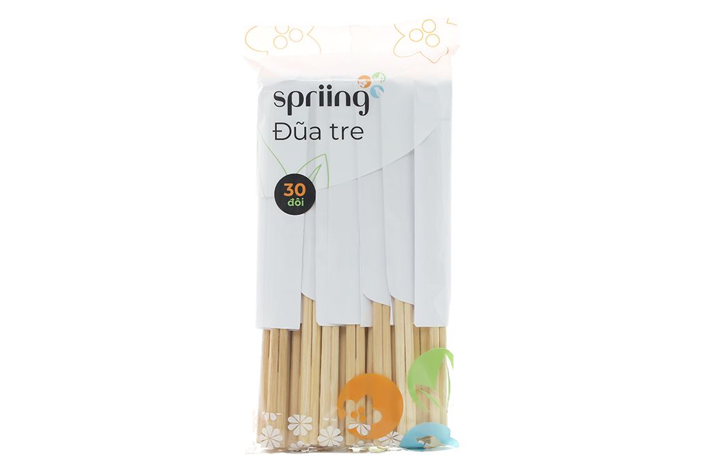 CU- Bamboo Chopsticks Hunufa 30pcs (Đũa tre gói 30 đôi)