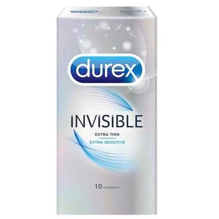 PU.P- Bao cao su Durex - Durex Invisible 10 PCS ( Box )