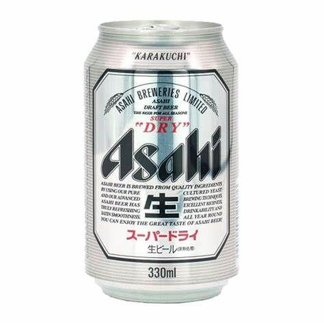 BE.IB- Beer Asahi Super Dry 5% 330ml T5