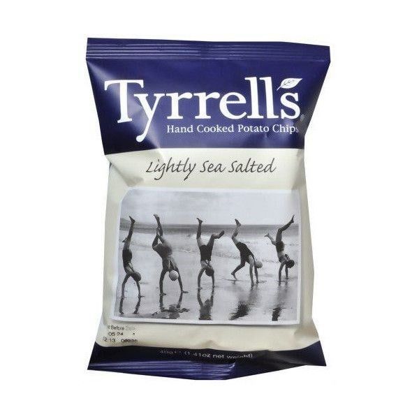 PC.S- Bánh khoai tây tẩm muối - Tyrrells Lightly Sea Salted 40g (pack)