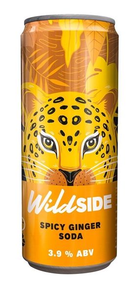 BS-Wildside Spicy Ginger Soda 330ml (Tin)