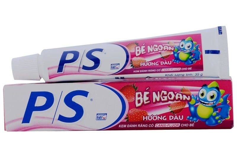 PU- Strawberry Flavor Kids Toothpaste P/s 35g T2