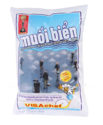 SD- Natural Crystallized Sea Salt Visa Chef 1kg T5