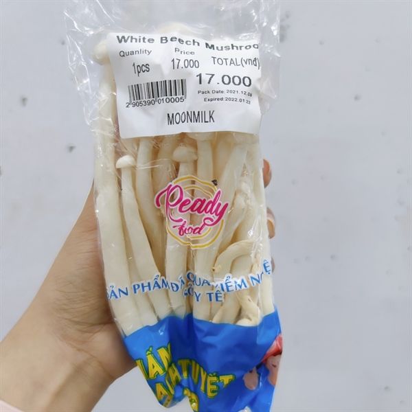 VE.M- White Beech Mushroom Ready Food (Nấm bạch tuyết) -SG