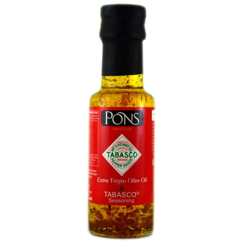 O- Dầu oliu extra vị tabasco Pons 125ml - Extra Virgin Olive Oil With Tabasco ( Bottle )