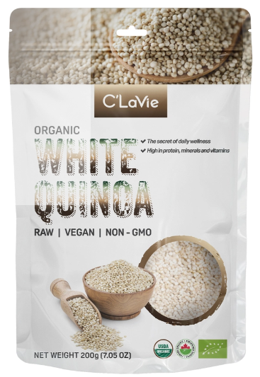NU- Organic White Quinoa C'LaVie 200g