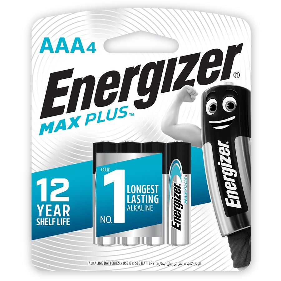 PU-Energizer Max Plus EP92 BP4 AAA (pack)