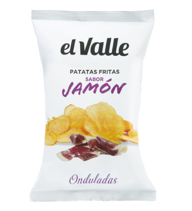 SN- Potato Chips Jamon El Valle 45g