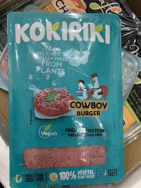 PF- Plant Based Cowboy Burger 100% Vegan Kokiriki 113g T4