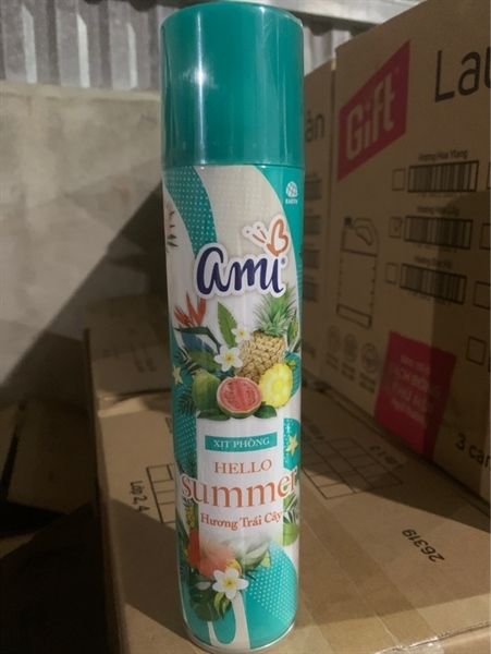 PU-Tiêu dùng. Fruits Room Spray Hello Summer Ami 280ml