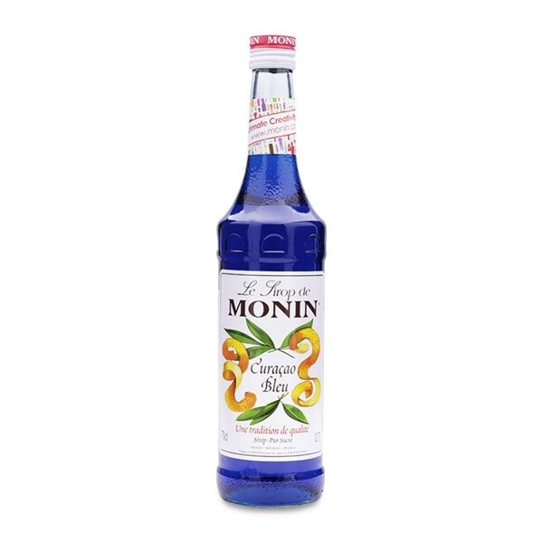 SR- BLUE CURACAO SYRUP MONIN 700ML T10